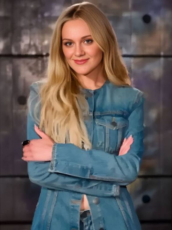 The Voice S28 Kelsea Ballerini Denim Collarless Jacket