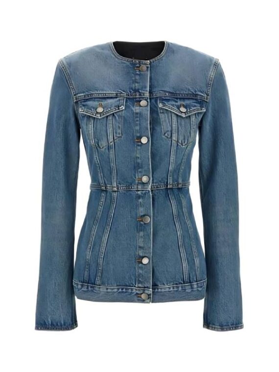 The Voice S28 Kelsea Ballerini Denim Collarless Jacket