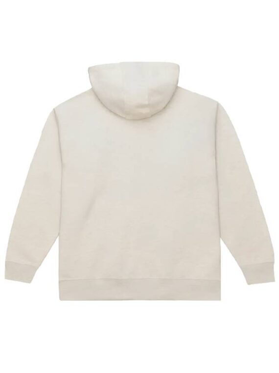 Philadelphia Eagles Sketch Outline White Hoodie