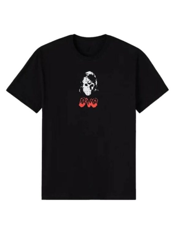 OVO Friday The 13th Jason Black Graphic T-Shirt