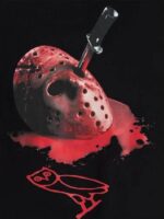 OVO Friday The 13th Mask Black Hoodie