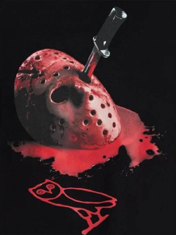OVO Friday The 13th Mask Black Hoodie