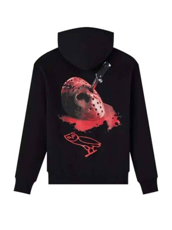 OVO Friday The 13th Mask Black Hoodie