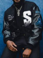 Seattle Seahawks Top 50 Players Varsity Jacket