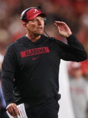 Alabama Kalen Deboer Black Hoodie