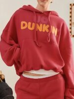 Dunkin' UO Exclusive Graphic Bubble Hoodie Sweatshirt