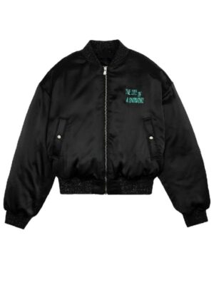The Life Of A Showgirl Got A Wishlist Bomber Black Jacket