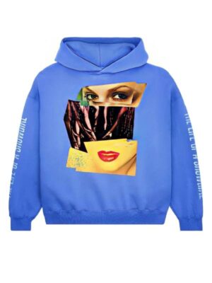 The Life Of A Showgirl Violet Blue Pullover Hoodie