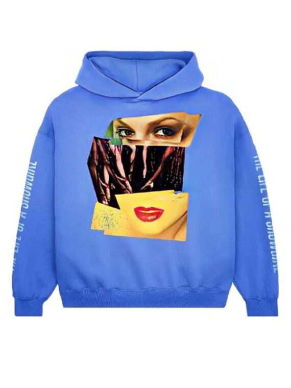 The Life Of A Showgirl Violet Blue Pullover Hoodie