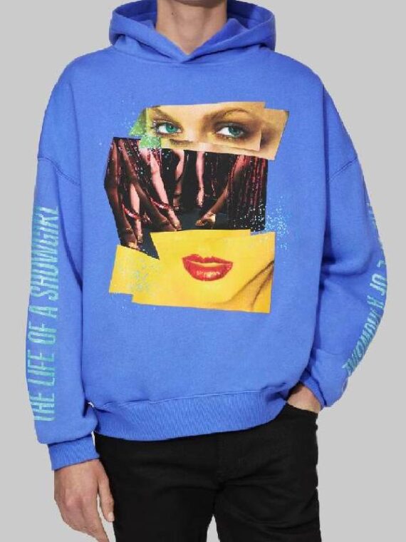 The Life Of A Showgirl Violet Blue Pullover Hoodie
