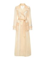 The Morning Show 2025 Celine Dumont Sheer Trench Coat