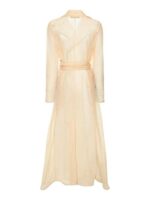 The Morning Show 2025 Celine Dumont Sheer Trench Coat