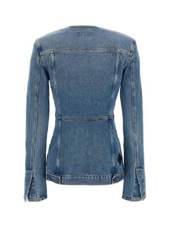 The Voice S28 Kelsea Ballerini Denim Collarless Jacket