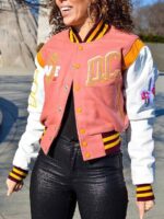 90th Anniversary Washington Commanders DC Varsity Jacket