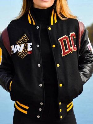 90th Anniversary Washington Commanders DC Varsity Jacket