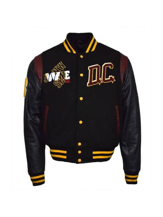 90th Anniversary Washington Commanders DC Varsity Jacket